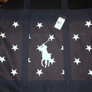 Polo Ralph Lauren Stars Tote Bag 🔥🔥🔥